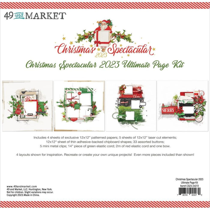 49 ANDMARKET CHRISTMAS SPECTACULAR 12X12 PAPER COLL ULTIMATE - CS23-24272