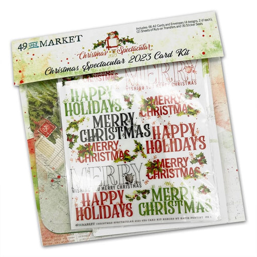 49 AND MARKET CHRISTMAS SPECTACULAR CARD KIT - CS23-24302