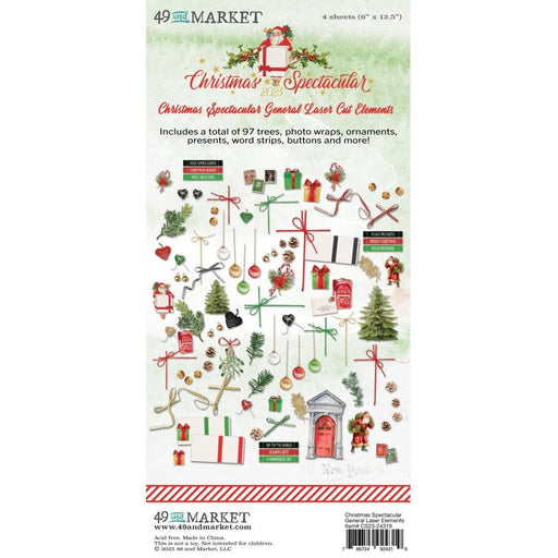 49 AND MARKET CHRISTMAS SPECTACULAR ELEMENTS LASER CUTS - CS23-24319