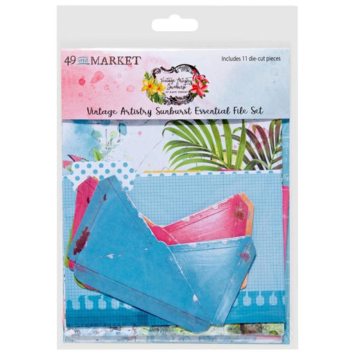 49 AND MARKET VINTAGE ARTISTRY SUNBURST FILE SET - SUN-24777