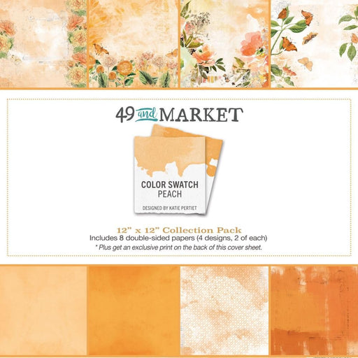 49 AND MARKET COLOR SWATCH PEACH 12 X 12 COLLECTION PACK - CSP-24890