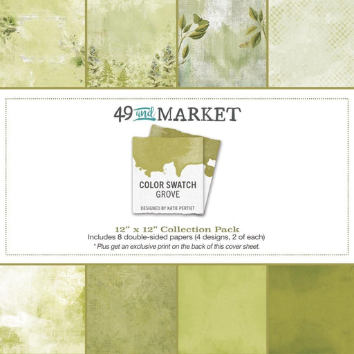 49 AND MARKET COLOR SWATCH GROVE 12 X 12 COLLECTION PACK - CSG-25026