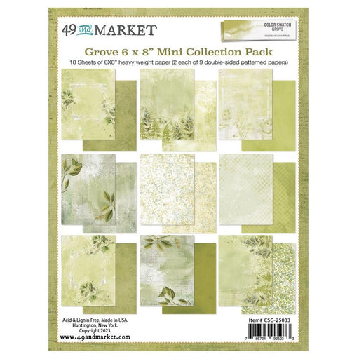 49 AND MARKET COLOR SWATCH GROVE 6 X 8 MINI COLLECTION PACK - CSG-25033