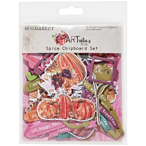 49 AND MARKET ART TOPTIONS SPICE SPICE CHIPBOARD SET - AOS-25408