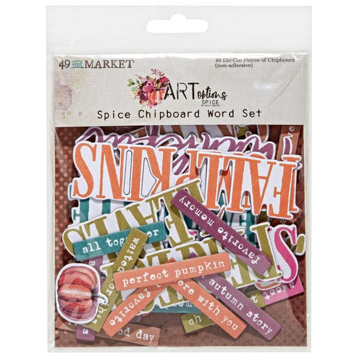 49 AND MARKET ART TOPTIONS SPICE CHIPBOARD WORK SET - AOS-25415