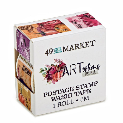 49 AND MARKET ART TOPTIONS SPICE POSTAGE WASHI ROLL - AOS-25453
