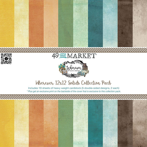 49 AND MARKET WHE-REVER COLLECTION 12X12 SOLIDS COLL - WHE-25828