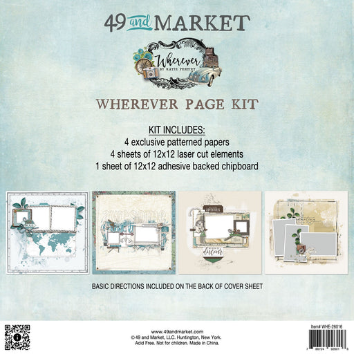 49 AND MARKET WHE-REVER COLLECTION PAGE KIT - WHE-26016