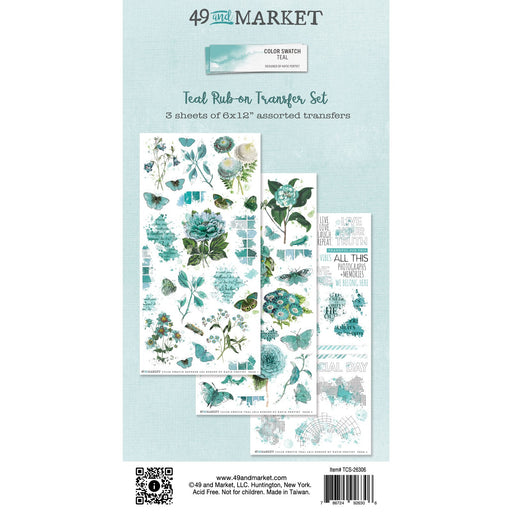 49 AND MARKET CS TEAL RUB ON - TCS-26306