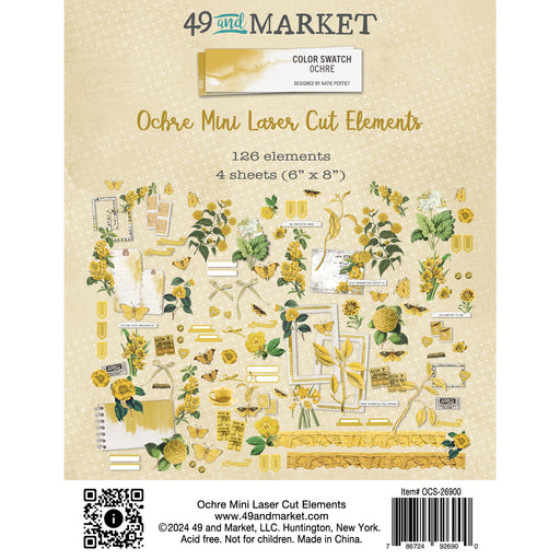 49 AND MARKET COLOR SWATCH OCHRE MINI   CUT OUTS -  OCS-26900