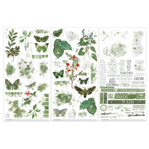 49 AND MARKET COLOR SWATCH WILLOW RUB ON -WCS-27976