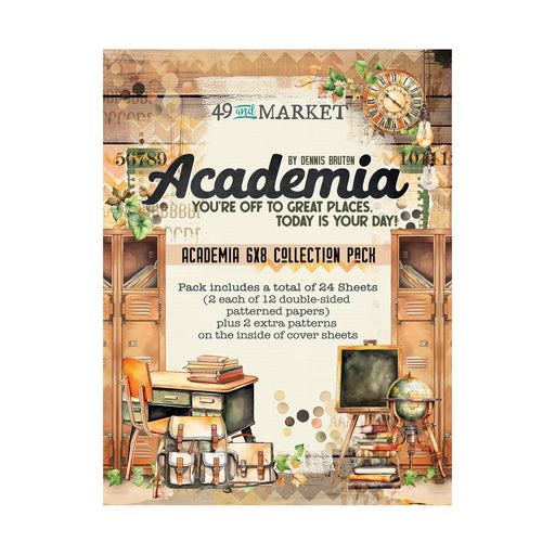 49 AND MARKET ACADEMIA  6 X 8 PAPER PAD- AC-28058