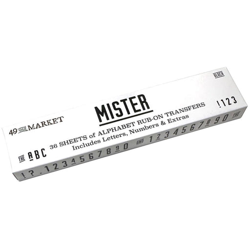 49 AND MARKET RUB ON TRANSFER MISTER - ARO-29178