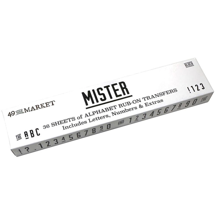 49 AND MARKET RUB ON TRANSFER MISTER - ARO-29178