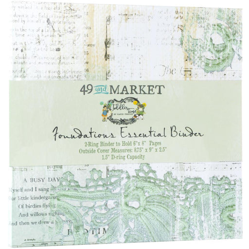 49 AND MARKET TODDLER TIME COLLECTION  FOUNDATIONS ESSENTIAL BINDER- TT-30143