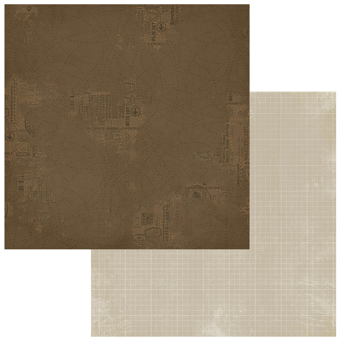 WANDERLUST EXPLORER COLLECTION 12 X 12 PAPER SOLID 3 - DWE-30396