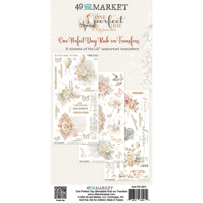 ONE PERFECT DAY COLLECTION 6X12 RUB ON - OFD-30914