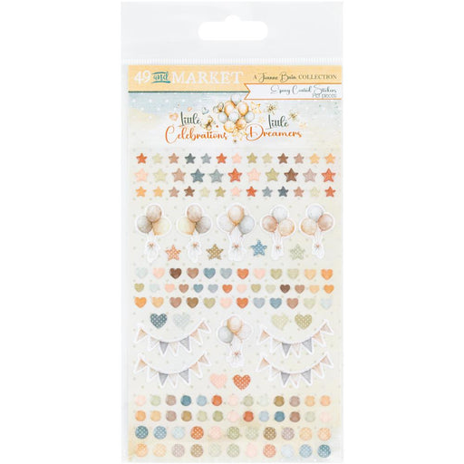 49 AND MARKET LITTLE CELEBRATIONS COLLECTION STICKERS EPOXY -JDC-31775