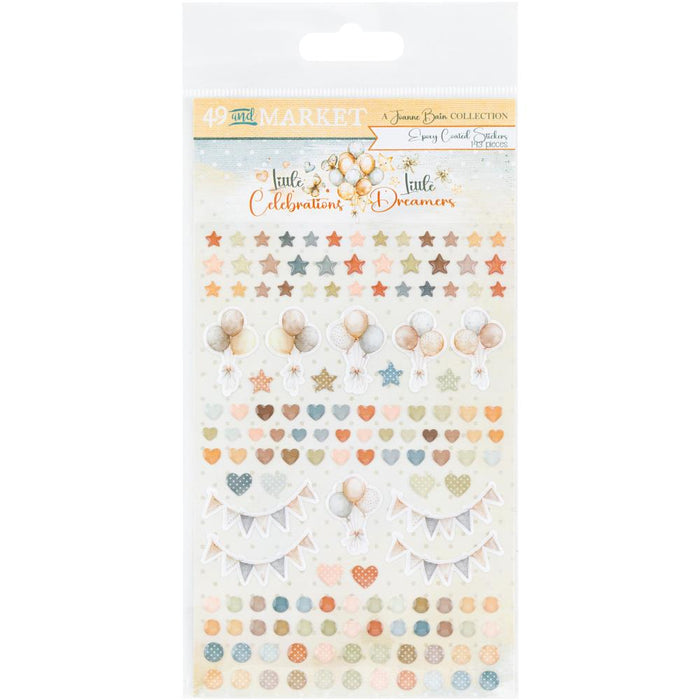 49 AND MARKET LITTLE CELEBRATIONS COLLECTION STICKERS EPOXY -JDC-31775