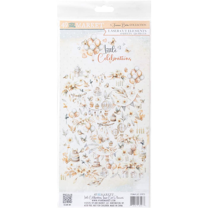 49 AND MARKET LITTLE CELEBRATIONS COLLECTION ELEMENTS CUTOUTS - JLC-31973