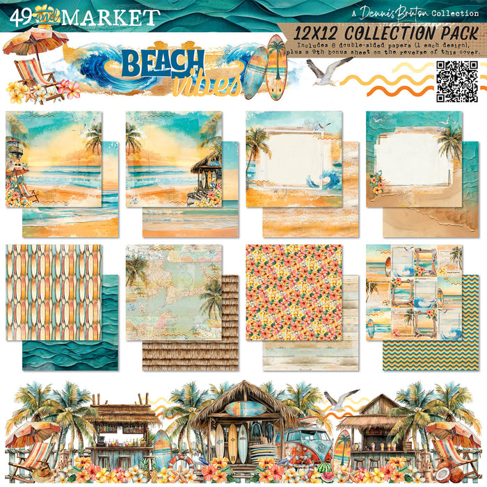 49 AND MARKET BEACH VIVES COLLECTION  12 X 12 COLLECTION PACK  - DBV-32000