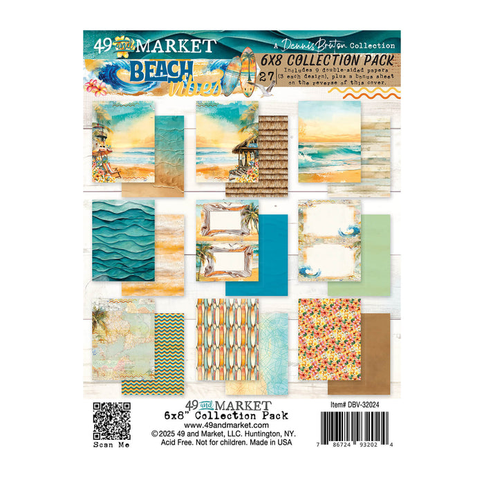 49 AND MARKET BEACH VIVES COLLECTION  6 X 8 COLLECTION PACK  - DBV-32024