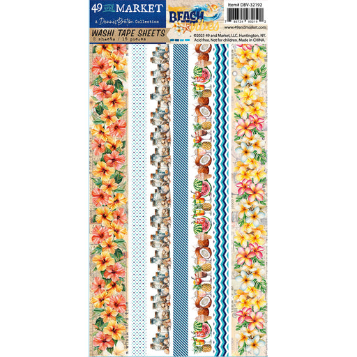 49 AND MARKET BEACH VIVES COLLECTION  WASHI TAPE - DBV-32192