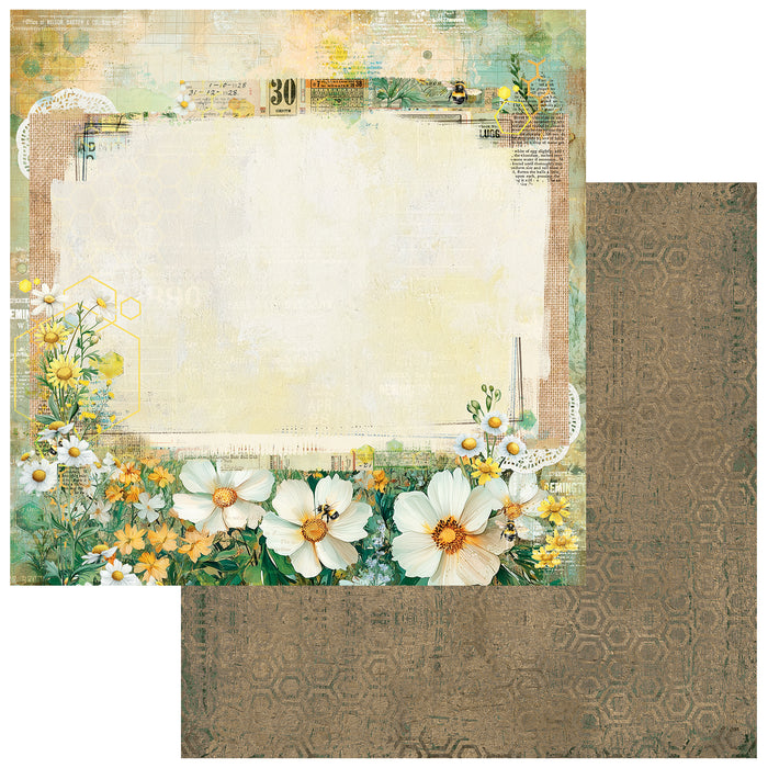 49 AND MARKET  BOTANICAL BUZZ COLLECTION 12 X 12 PAPERMEADOW - DBV-32260