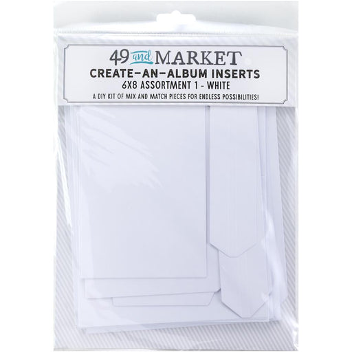 49 AND MARKET CREATE A ALBUM FOUNDATION INSERTS WHITE 1 - CAA-32819