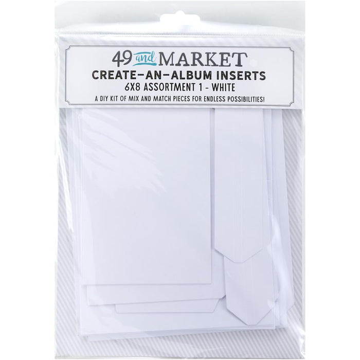 49 AND MARKET CREATE A ALBUM FOUNDATION INSERTS WHITE 1 - CAA-32819