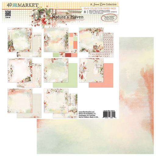 49 AND MARKET  NATURE'S HAVEN COLLECTION 12 X 12 COLLECTION PACK - JNH-33014