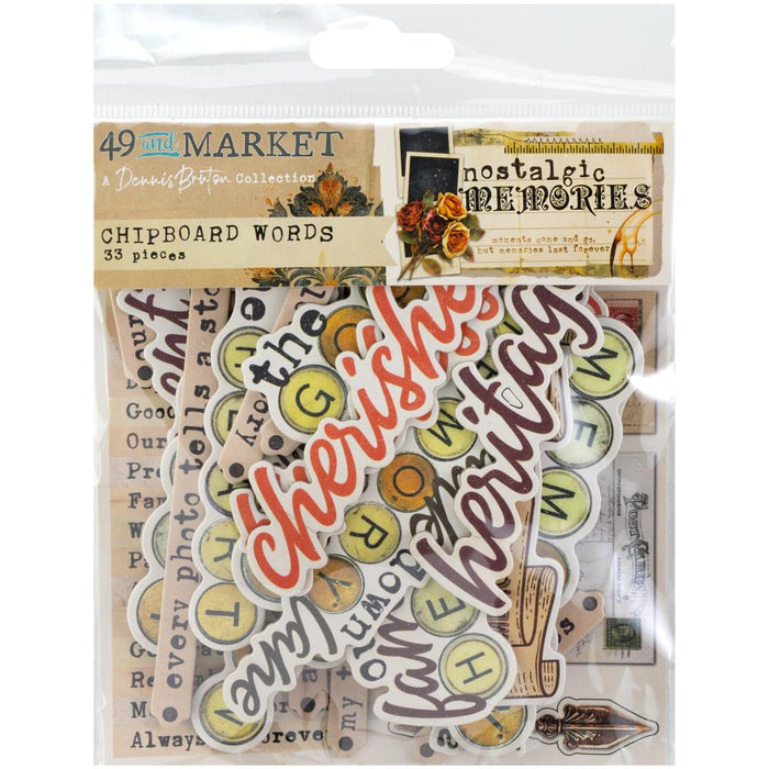 49 AND MARKET NOSTALGIC MEMORIES CHIPBOARD - DNM-33991