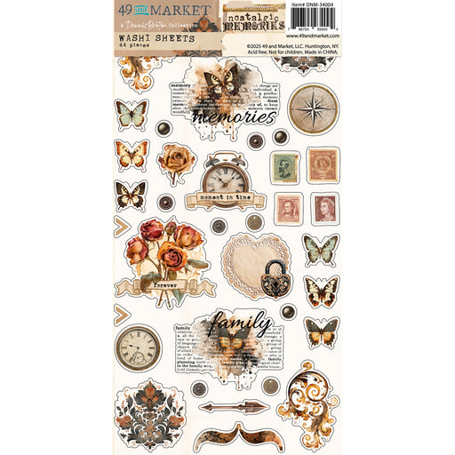 49 AND MARKET NOSTALGIC MEMORIES WASHI TAPE -DNM-34004
