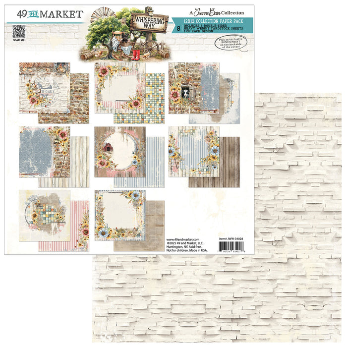 49 AND MARKET WHISPERING WAY 12X12 COLLECTION PACK - JWW-34028