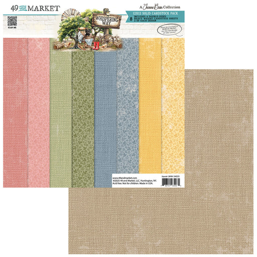 49 AND MARKET WHISPERING WAY 12X12 COLLECTION PACK SOLID - JWW-34035