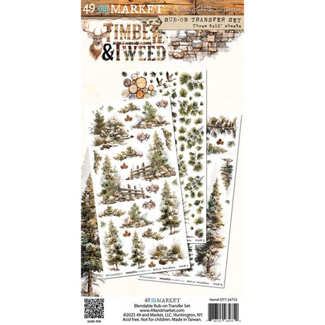 49 AND MARKET TIMBER TWEED RUB-ON BLENDABLESS - DTT-34752