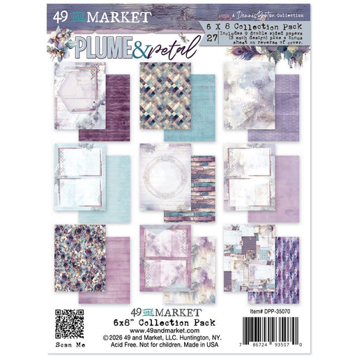 49 AND MARKET PLUME PETAL COLLECT 6 X 8 PAPER PAD -DPP-35070
