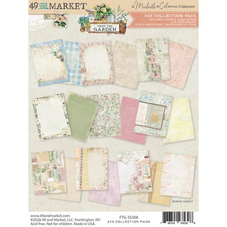 49 AND MARKET FROM THE GARDEN COLLECTION 6 X 8 COLLECTION PACK - FTG-35308