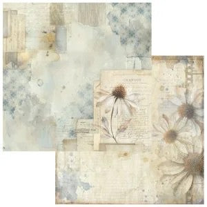49 AND MARKET FADED MEMORY LANE 12X12 PAPER COLLECTE WILDFLOWER NOTES FML-35544