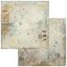 49 AND MARKET FADED MEMORY LANE 12X12 PAPER  PRESSED PETALS- FML-35551