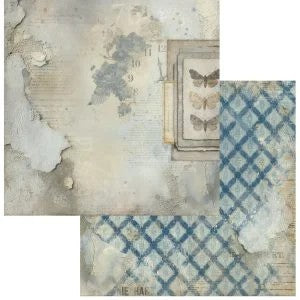 49 AND MARKET FADED MEMORY LANE 12X12 PAPER  NATURE FINDINGS - FML-35582