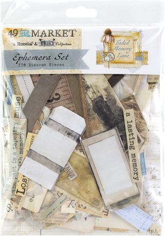 49 AND MARKET FADED MEMORY LANE EPHEMERA BITS - FML-35698