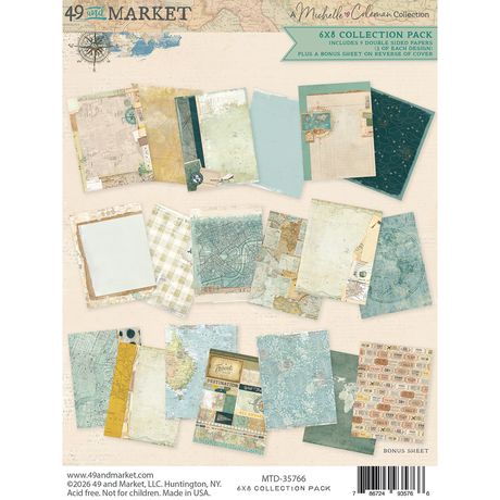 49 AND MARKET TRAVEL DIARIES COLLECTION PACK PACK 6X8 - MTD-35766