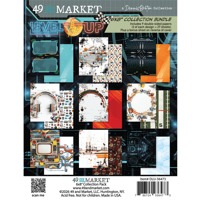 49 AND MARKET LEVEL UP COLLECTION 6 X 8  PACK - DLU-36473