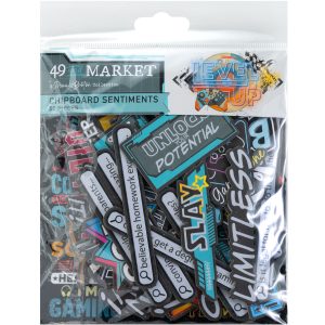 49 AND MARKETLEVEL UP COLLECTION CHIPBOARD SET - DLU-36657