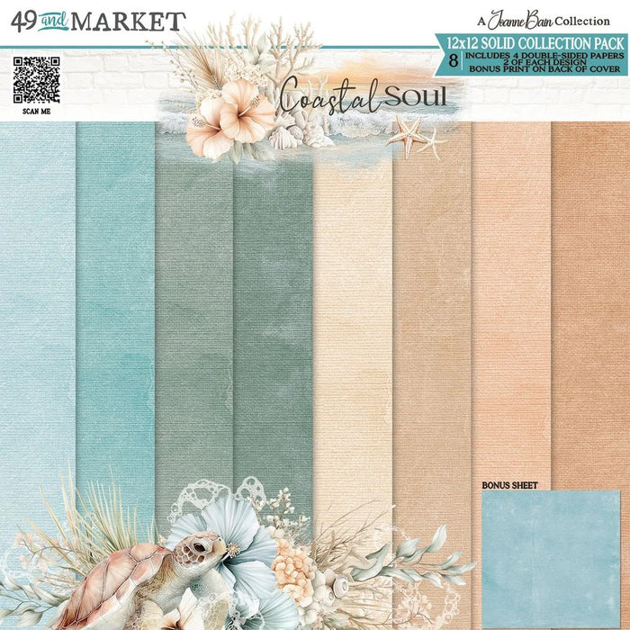 49 AND MARKET SOUL COLLECTION 12X12 SOLIDS PACK -JCS-36800