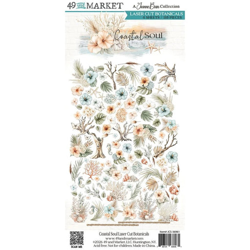 49 AND MARKET SOUL COLLECTION LASER CUT BOTANICALS -JCS-36961
