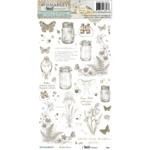 49 AND MARKET THE QUITE OBSERVER 6X12 ESSENTIAL RUB-ONS - TQO-37173