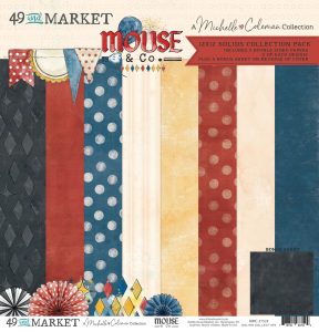49 AND MARKET MOUSE AND CO 12X12 SOLIDS COLLECTION PACK - MMC-37524