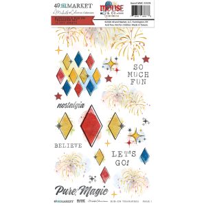 49 AND MARKET MOUSE AND CO 6X12 BLENDABLE RUB-ONS - MMC-37678
